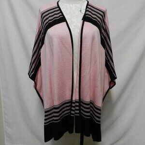 Ming Wang knit Cover Up Cardigan Sweater Top One Size OSFM Sm Md Lg Medium Large